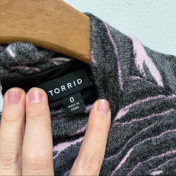 Torrid Purple Zebra Dress - Picture 5 of 12